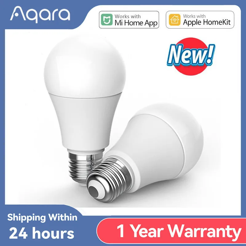 

Aqara Smart LED Bulb T1 Zigbee 3.0 E27 2700K-6500K 220-240V APP Remote Lamp Light For Xiaomi Smart home Mi home Homekit App