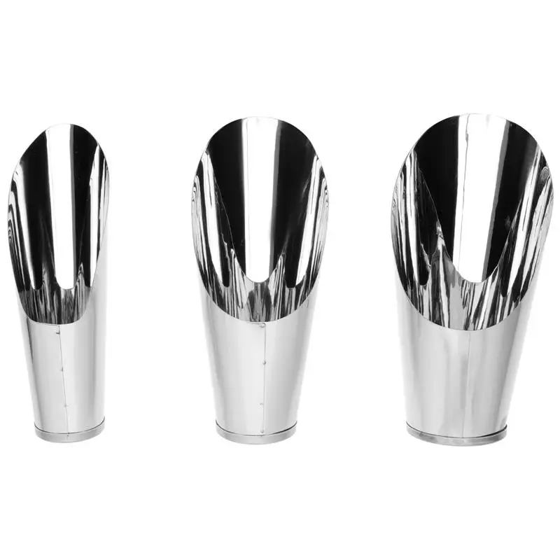 

3pcs Soil Metal Spade Shovel Cup Succulent DIY Bonsai Plant Helper Garden Tool