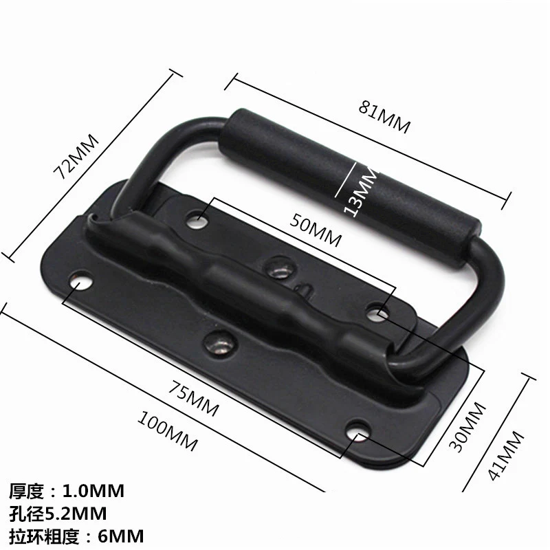 

Black Durable Handles for Furniture Cabinet Knobs and Handles Kitchen Handles Drawer Knobs Cabinet Pulls Cupboard Handles Knobs