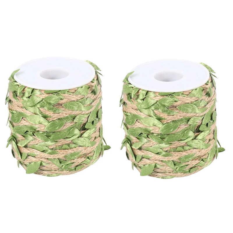 Гирлянда из искусственных листьев 2 шт. 20 м