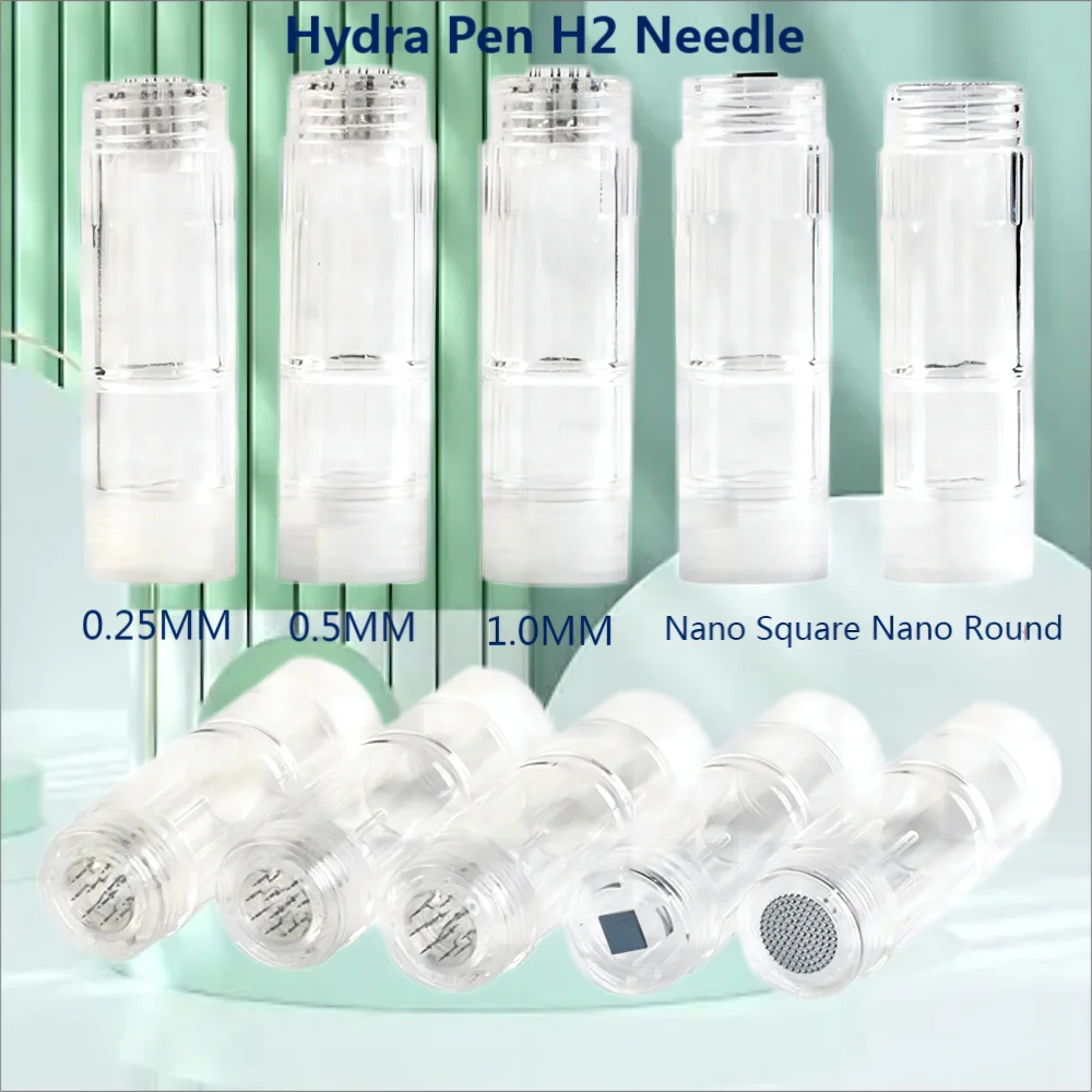 

5pcs Hydra Pen H2 Needle Cartridges 12Pin Nano-HR Nano-HS Needle for Hydra Pen Derma Pen Micro Needle Wrinkle Skin Care Tool