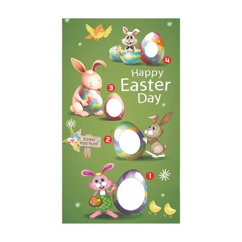 

Easter Bean Bag Toss Games Portable Size Cornhole Toss Games Cornhole Games For Outdoor Play Kids School Home Office Decorations