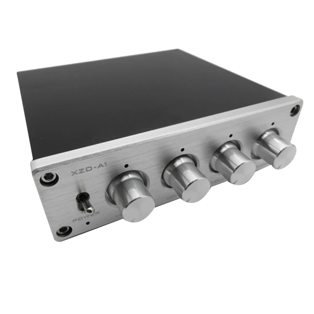 HIFI без потерь 1 вход 4 выхода RCA-концентратор аудиораспределитель селектор