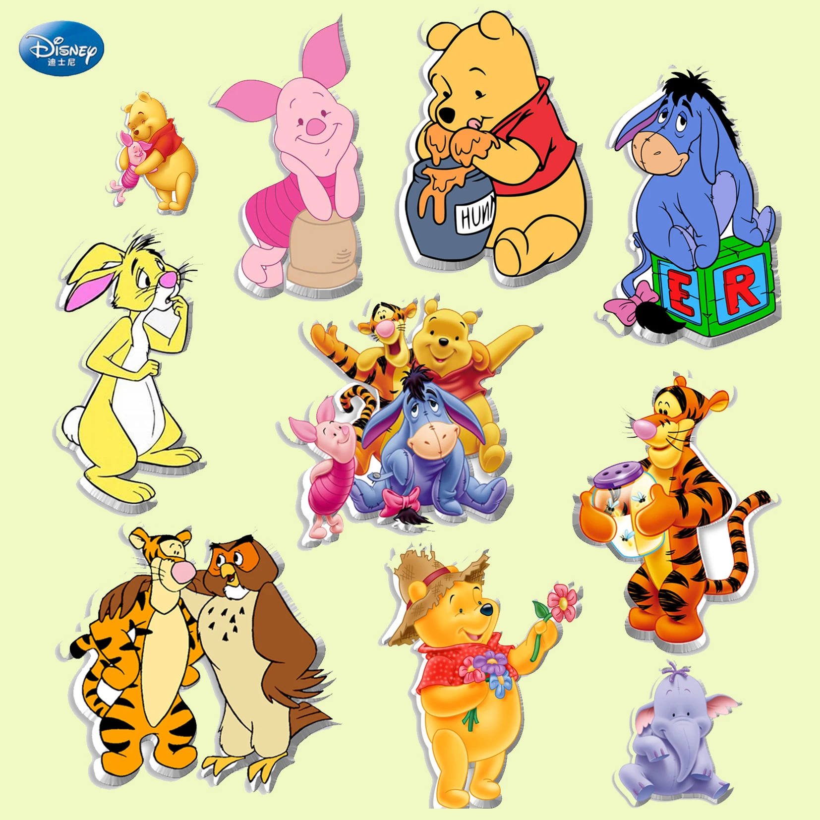 

Disney Винни-Пух, мультяшная фигурка, брошь, значок, значки, милая детская брошь, булавки, Искусственная Девушка