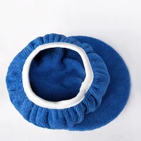 car cleaning towel blue microfiber polishing and waxing cover lint free special waxing cloth cover cleaning tool accessories