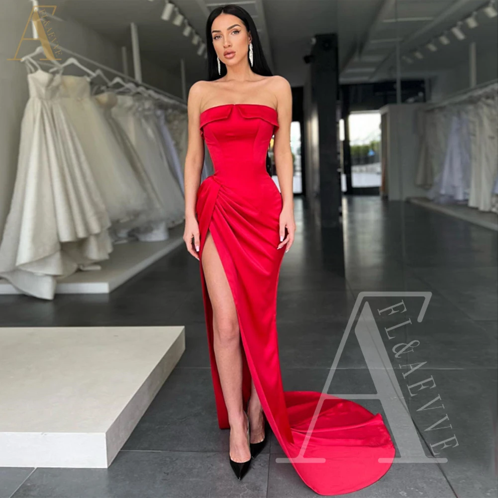 

Атласные длинные платья бордового цвета для выпускного вечера, женское платье с боковыми Сторонами, элегантные женские бальные платья на заказ