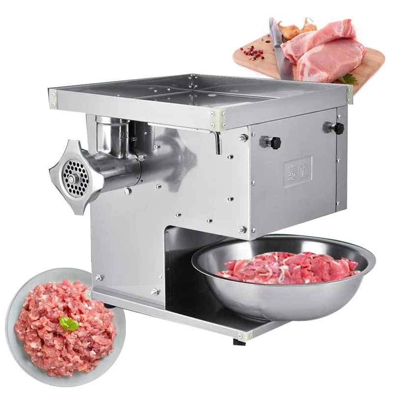 

Desktop Meat Grinder For Kitchen Canteen Restaurant Multi-functional Pork Slicer Shredding Dicing Machine Meat Cutter Machine