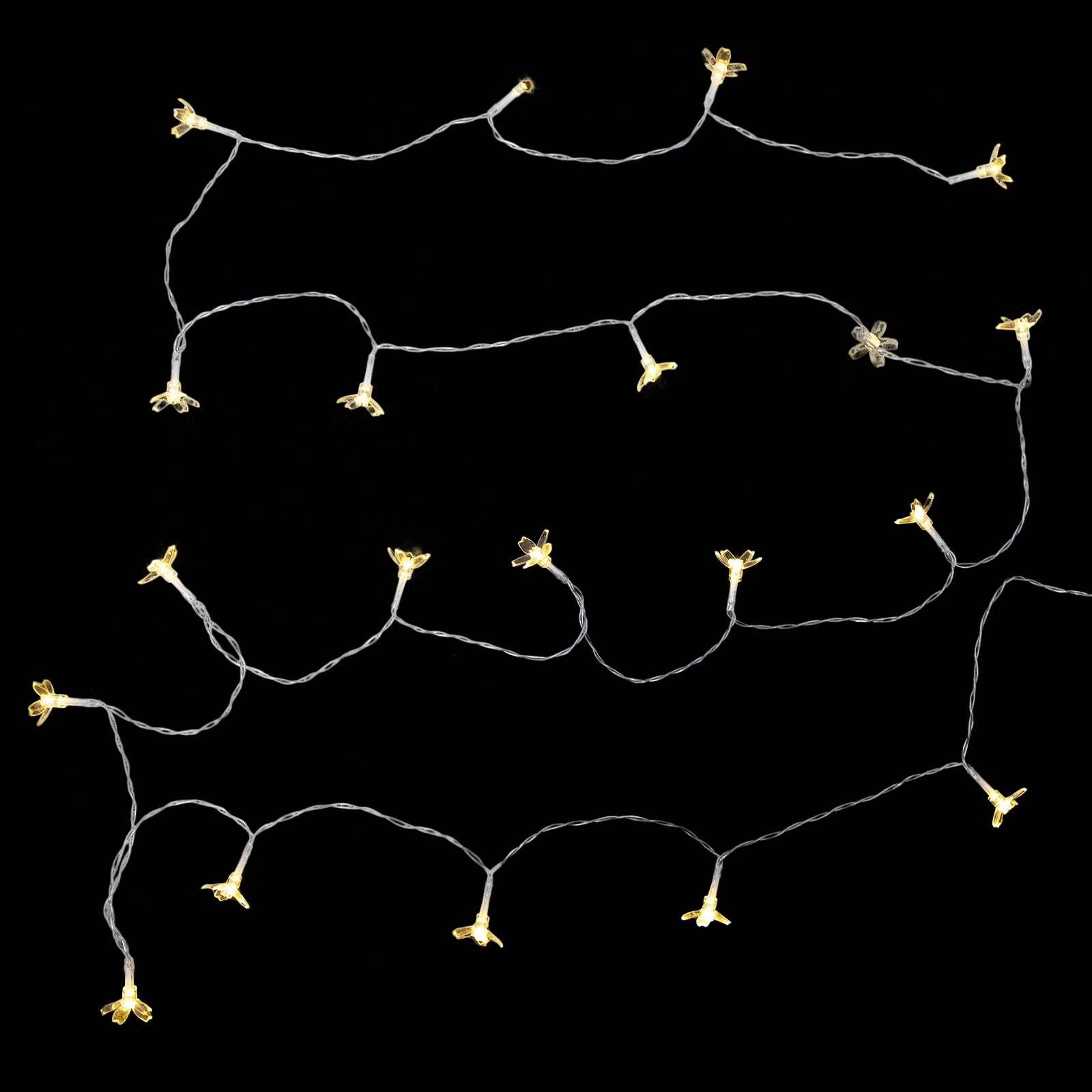 

String Lights Hanging Light Flower Lamp Decor Outdoor Decorations