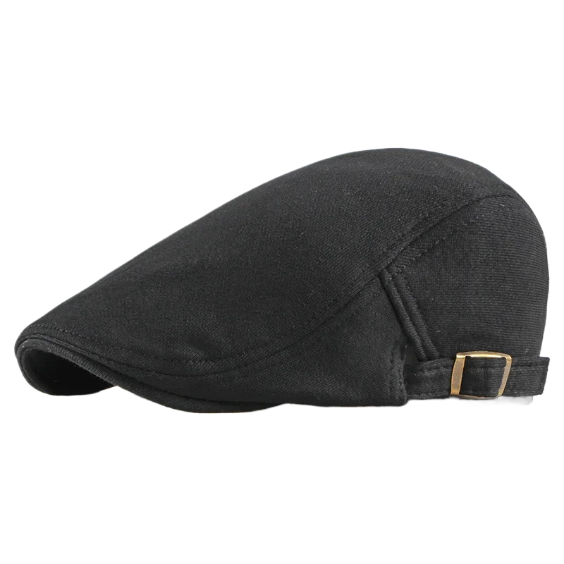 Фото Женская и мужская плоская кепка Gatsby Newsboy Lvy Irish Hats Driving Cabbie Hunting Cap Хлопковый берет №3