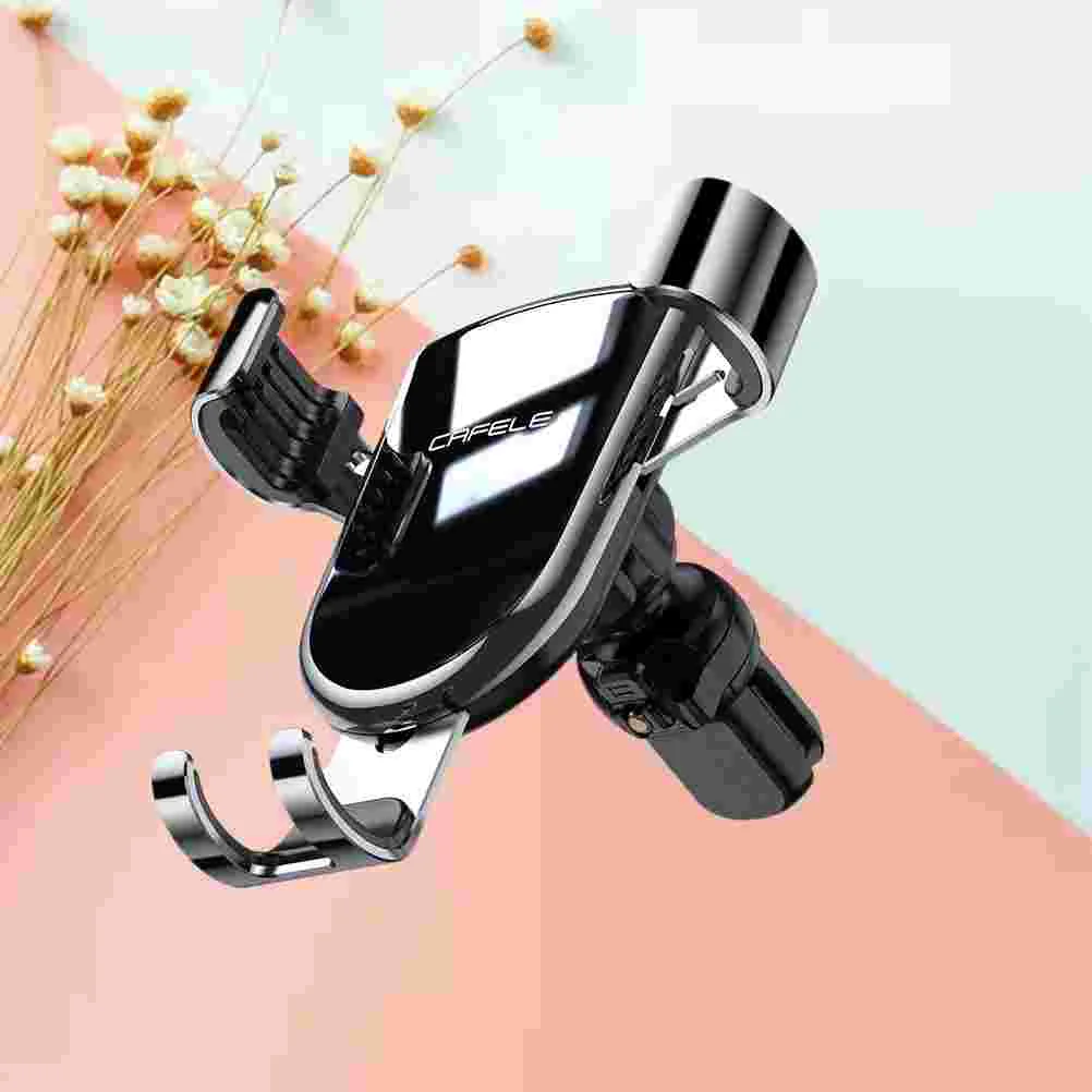 

1Pc Bracket Snap Type Gravity Sensing Adjustable Durable Navigation Bracket Vehicle Mount Holder