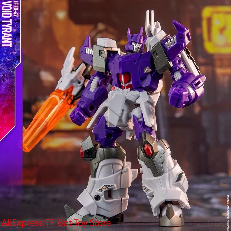 

【IN STOCK】Iron Factory Transformation IF EX-47 EX47 Void Tyrant Galvatron Action Figure Robot Model Gift Collection Toys