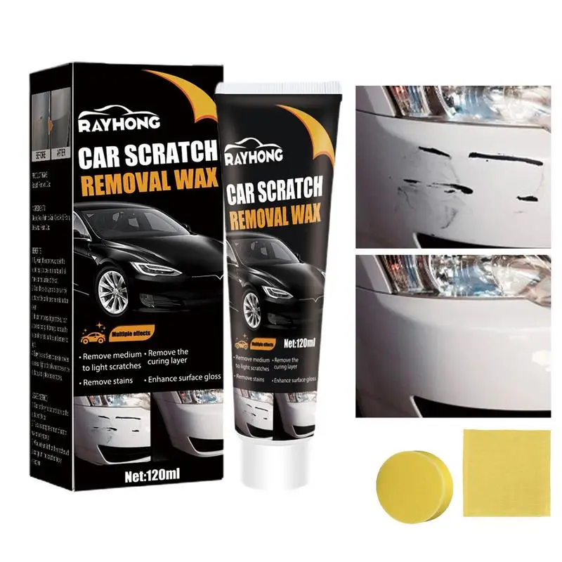 

Car Polishing Wax High Quality Car Polishing Compound With Sponge Anti-Dirt UV Protection Vehicle Coating Agent Auto Accessories