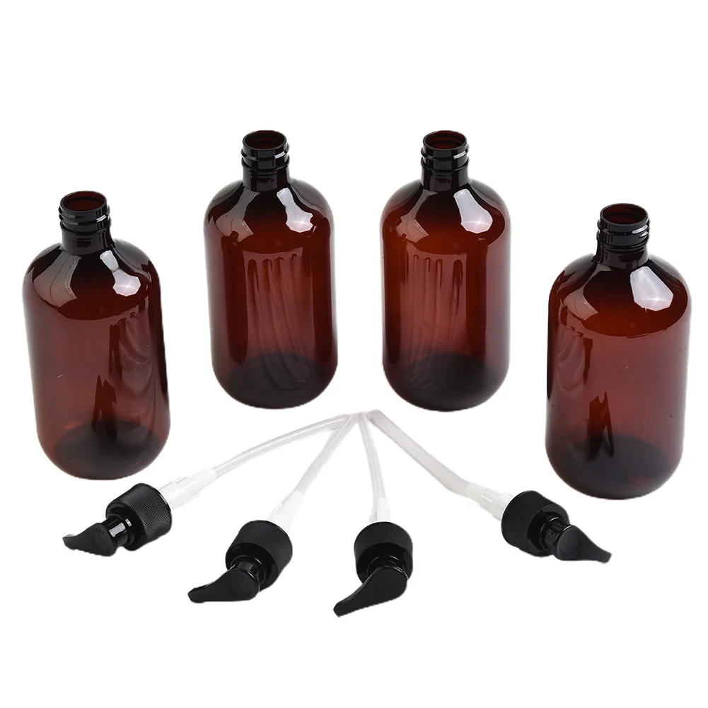 

Spray Bottles Dispenser Bottle Liquids Dispense Reusable High Quality PP Material 4pcs Empty Dispenser Bottles