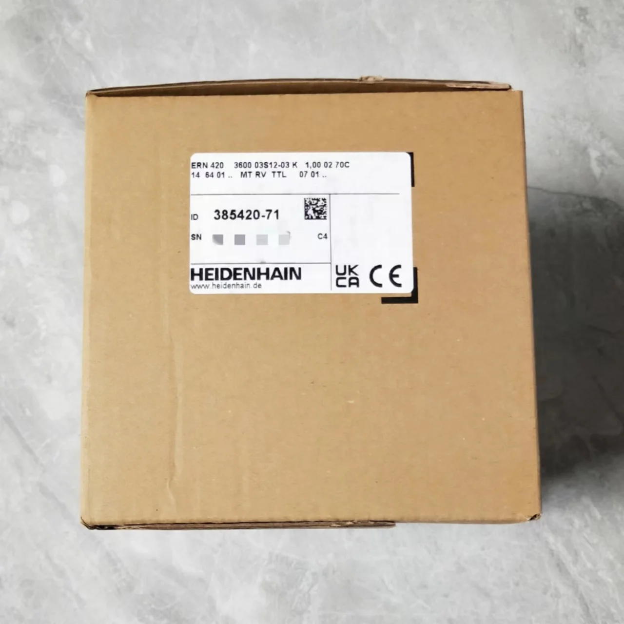 Heidenhain новый поворотный энкодер датчик части лифта ERN 420 3600 03S12-03K ID 385420 -71