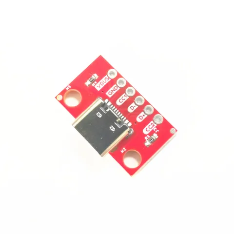 1/5/10 шт., Женская тестовая Плата USB 3,1, печатная плата 16P до 2,54 мм, разъем, модуль адаптера питания высокого тока