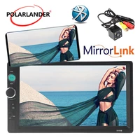mp5 player stereo car radio fm usb tf 2din 7 inch rear camera touch screen bluetooth mirror link screen mirror for android phone