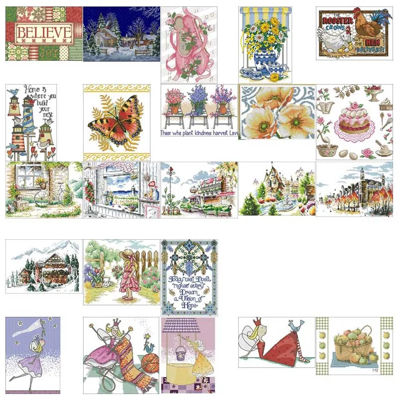 PDF по электронной почте продажа 5-24 Набор для вышивки крестиком электронная