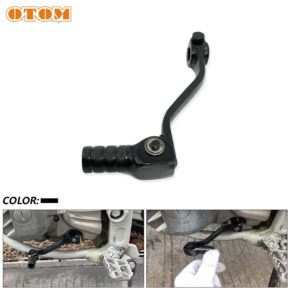 

Рычаг педали переключения передач OTOM для мотоцикла KAYO T4 HONDA CB50 90 CB125 CB175 CB223 CB250 GUIZUN MX6, модифицированный ATV Dirt Pit Bikes