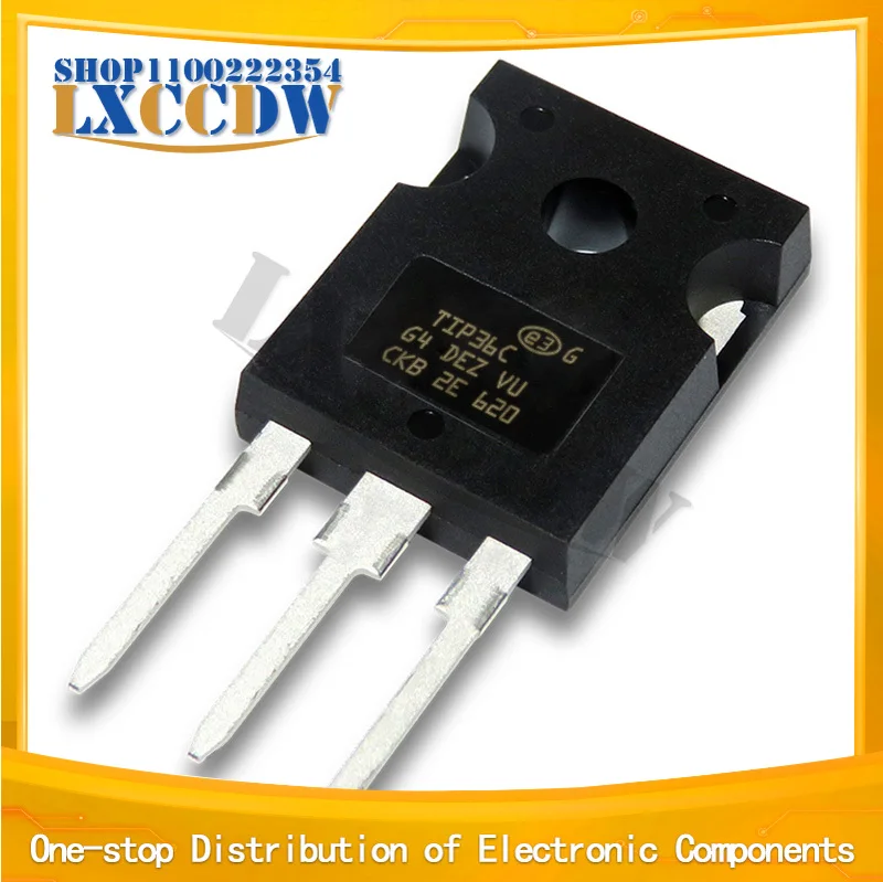 

5 шт. TIP36C TIP36 36C 25A 100V TO-247 транзистор IC