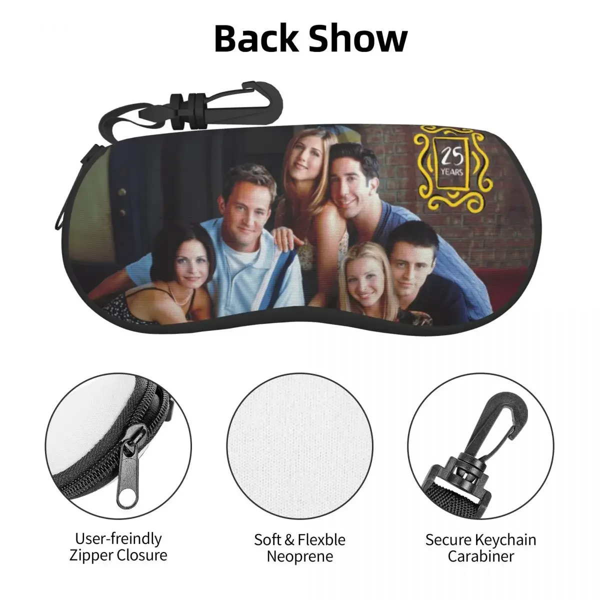 Забавные постеры для друзей солнцезащитные очки мягкая искусственная