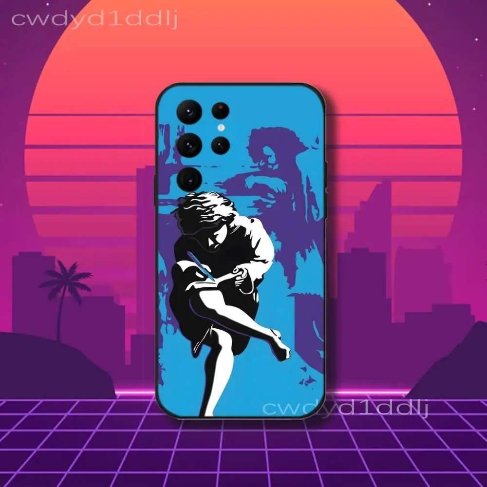 Чехол для телефона G-Guns N R-Roses Band для Samsung S10, S21, FE, S21, S26, S25, S24, S23, Ultra, S9, S22, Plus, черный чехол-накладка (art.: 3920d998bdca6) - 3920d998bdca6