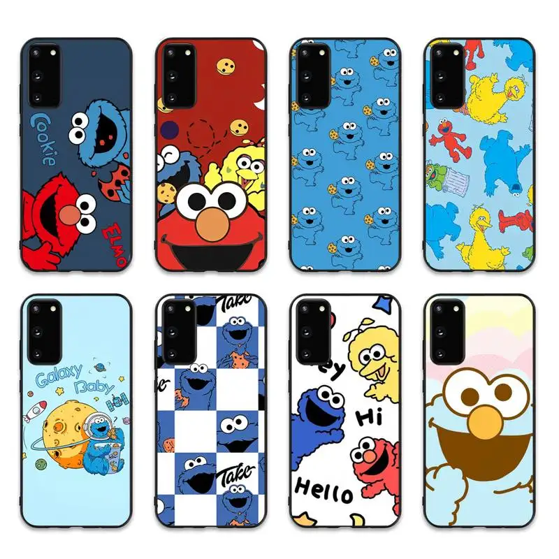 

Yinuoda Sesame Street Phone Case for Samsung S20 lite S21 S10 S9 plus for Redmi Note8 9pro for Huawei Y6 cover