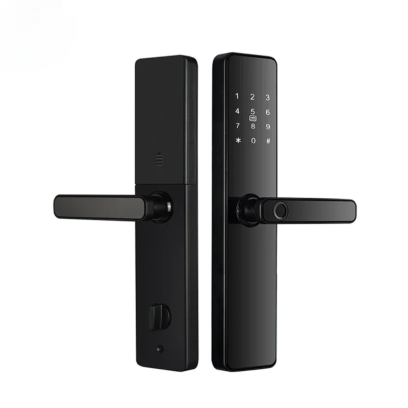Qleung S819 умный дом замок с отпечатками пальцев дверной Wi-Fi Tuya TTlock цифровым паролем