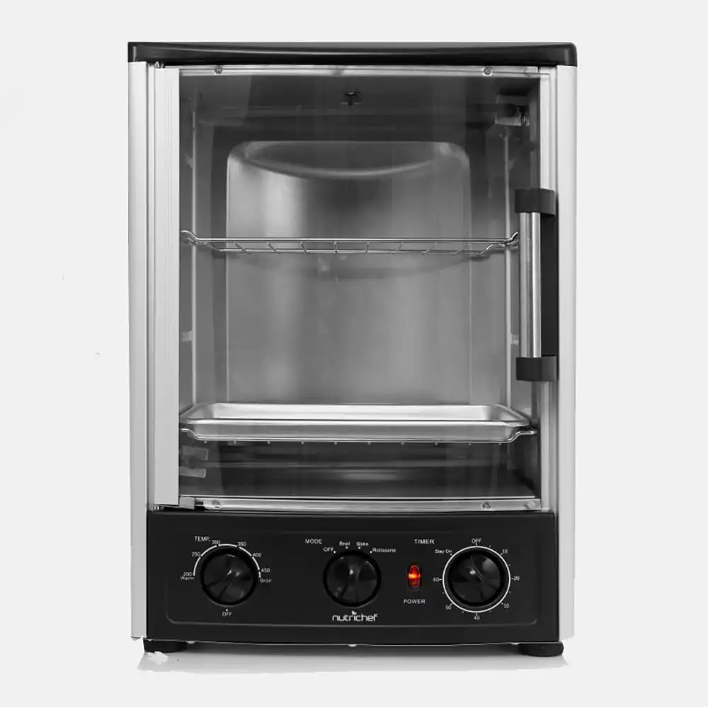 

Nutrichef PKRT97 Multi-function Vertical Oven With Bake Rotisserie & Roast Cooking