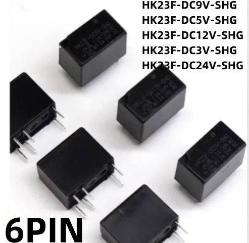 Новинка, 50 шт./партия, телефон, телефон, HK23F DC3V SHG 2A 6PIN