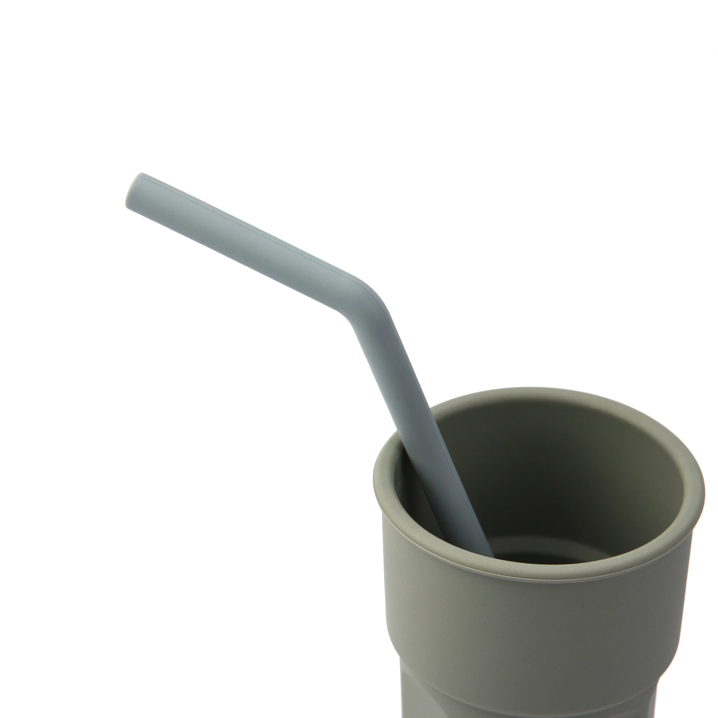 2 шт. складная силиконовая Солома для питья