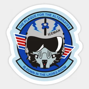 

Iceman Helmet 5PCS Stickers for Luggage Decorations Wall Living Room Car Print Water Bottles Room Bumper Cute Stickers Funny