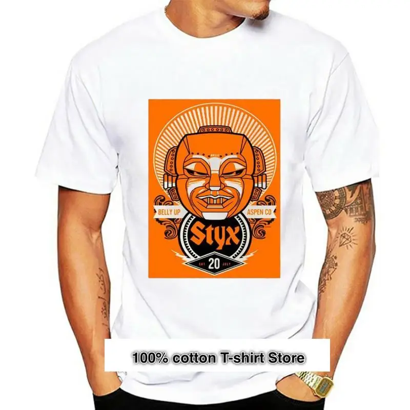 

Camiseta Styx Cool слоновая кость для мужчин, высокие S, 5X T, 170 L @ K