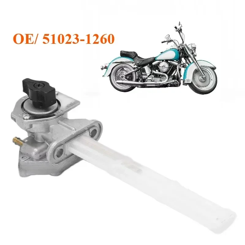 

Совершенно новый газовый топливный клапан, переключатель крана для Kawasaki Vulcan 800 VN800A ZRX1200R, переключатель бака мотоцикла, сменные аксессуары