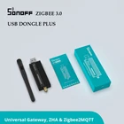USB-ключ SONOFF ZigBee 3,0 Plus, универсальный шлюз ZigBee, работает с домашним ассистентом ZHA ZigBee2MQTT Zigbee, USB-флешка ZB Dongle-P