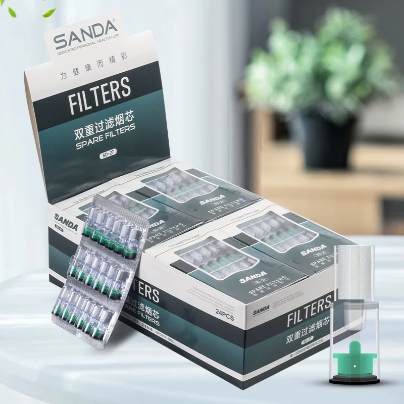 

New SD-27 Accessories Smoking 432filters/lot filters Holder core Cigarette Sanda cigarette smoke