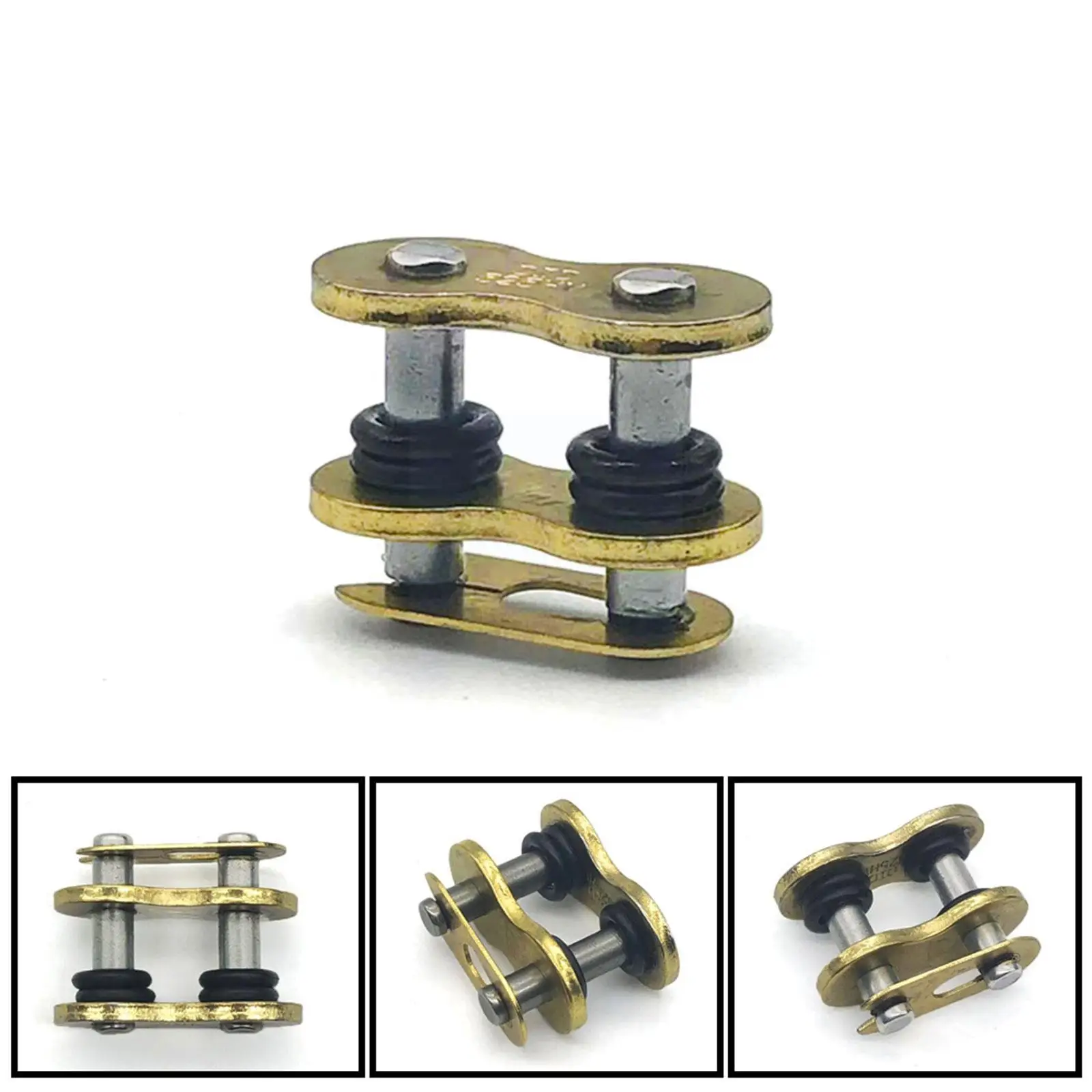 

Motorcycle Chain Buckle Ring Link 428 520 525 530 Heavy With Lock Chain Chain Connector Master O-Ring Link Joint Connecting E6M9