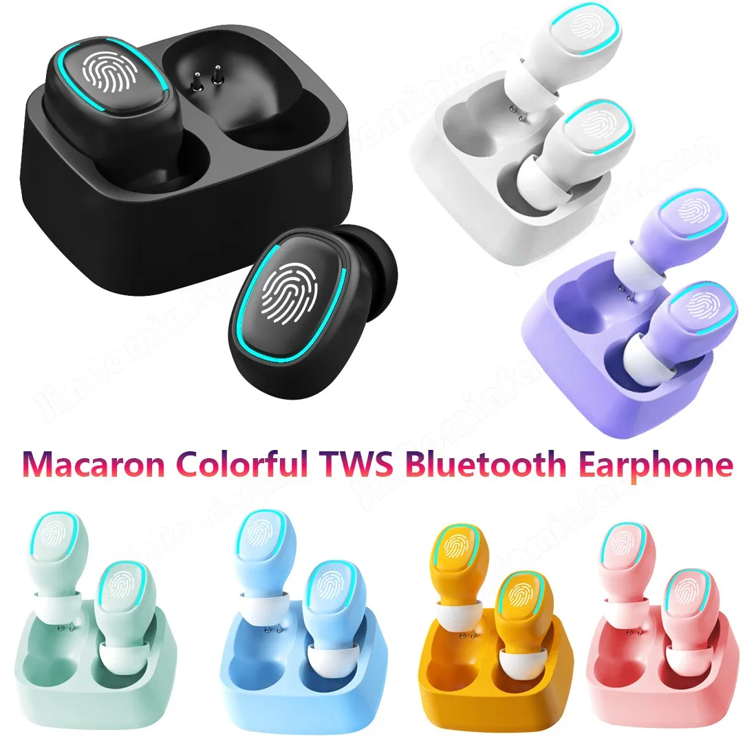 

Беспроводные Bluetooth-наушники Macaroon TWS, сенсорные наушники, высокое качество, шумоподавление, затычки для ушей, защита от пота, универсальная стереогарнитура