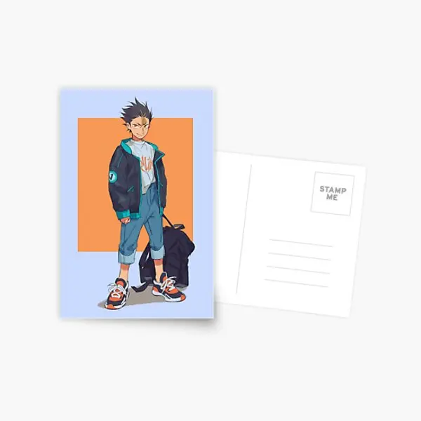 

Nishinoya Postcard Picture Memory Fashion Decor Cartoon Hoom Album Style Photo Life Greeting Card Print Simple Aesthetic Boys