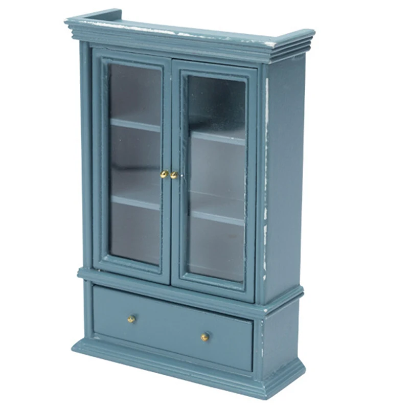 

1PC Multi Style Miniature Closet TV Book Cake Bedside Table Cabinet Shelf Legs Cupboard Model Dollhouse Furniture Decor DIY Toys