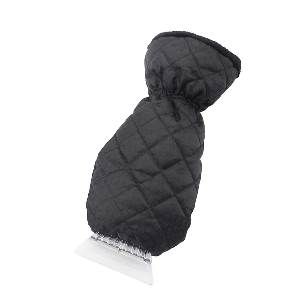 For Car Snow Shovel ​warm Gloves Mitt Lined Black Snow Remover Waterproof Car Windscreen Automobile Accessories