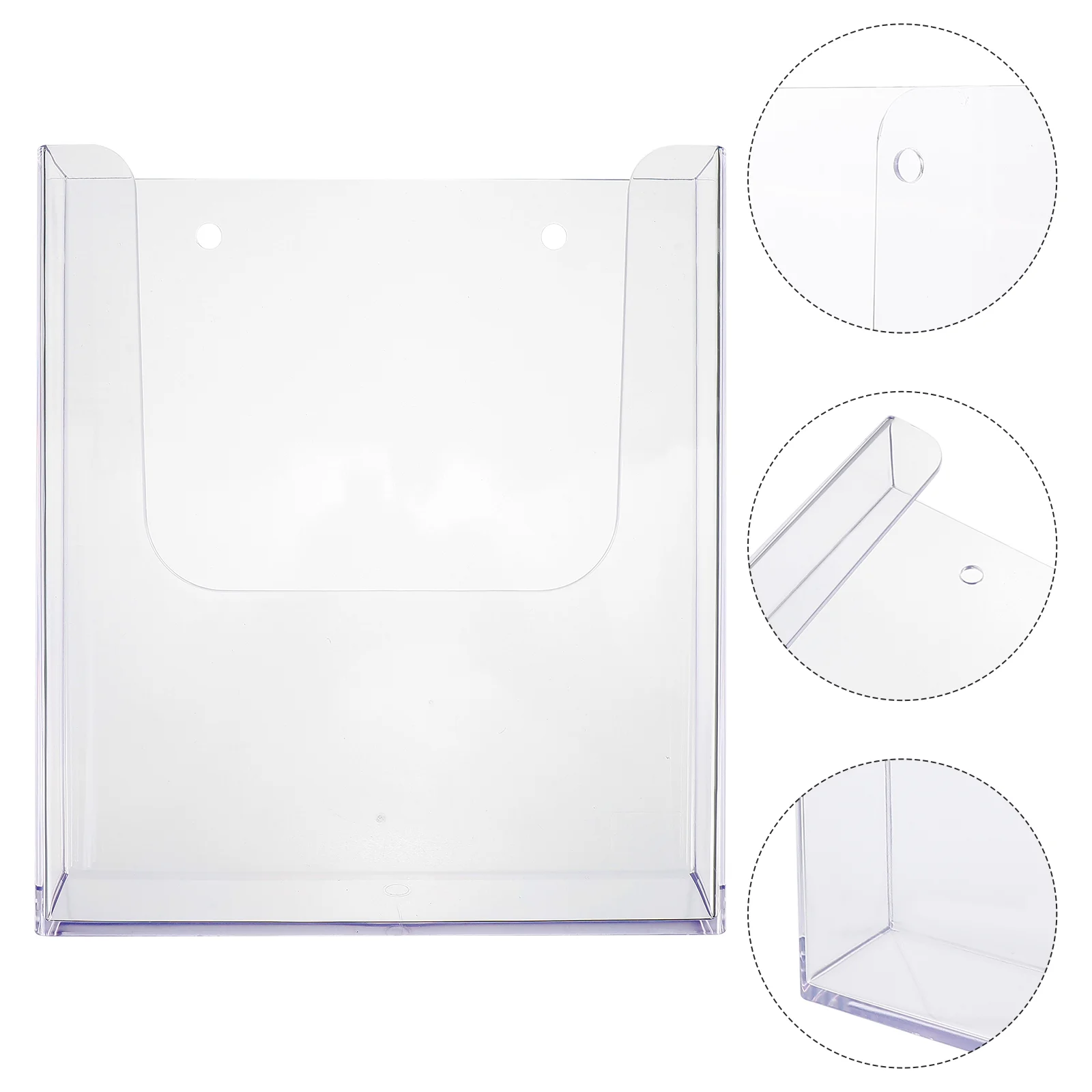 

Magazine Mounted Display Stand Bookshelf Wall-mounted Brochure Holder