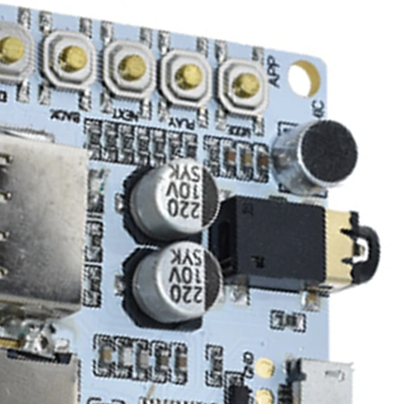 Плата аудиоприемника Bluetooth со слотом для USB TF-карты декодирование