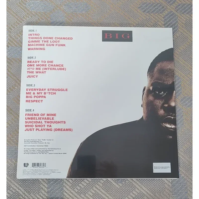 Фото Ноториус Би-И-Джи Ready To Die 2LP виниловая пластинка для любителей музыки №3