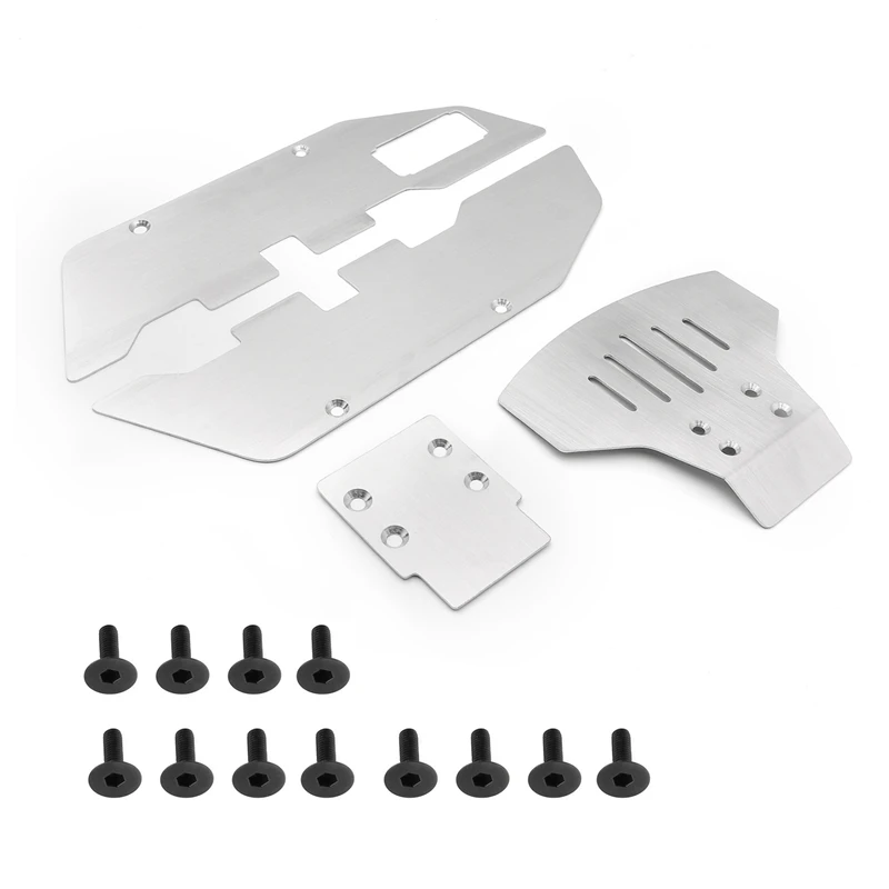 

Защита корпуса из нержавеющей стали, легко заменяемая для 1/10 TRAXXAS SLASH 2WD, Противоударная защита