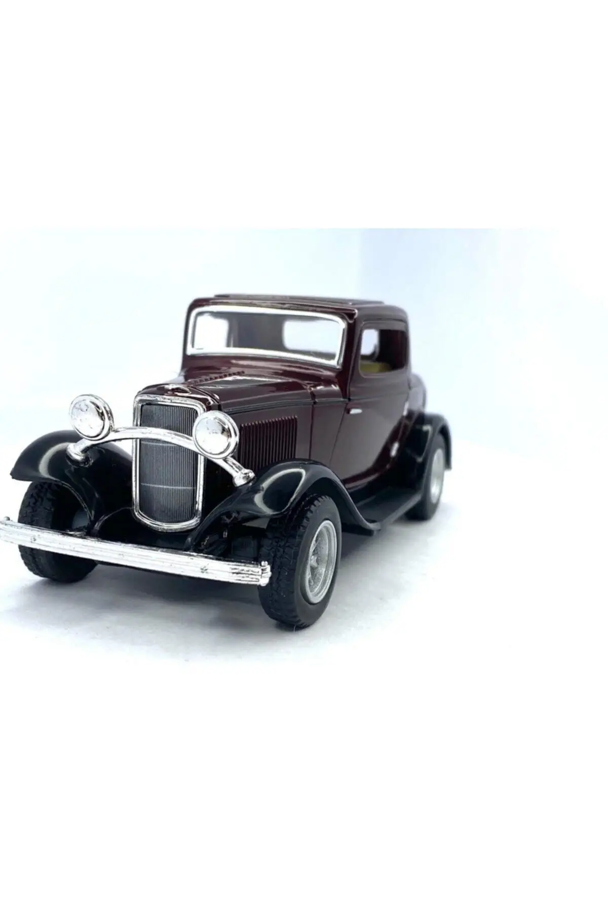 

1932 Лицензированная модель автомобиля Ford 3 Window Coupe Drag and Drop 5 дюймов, коллекция игрушек для автомобиля 1:34