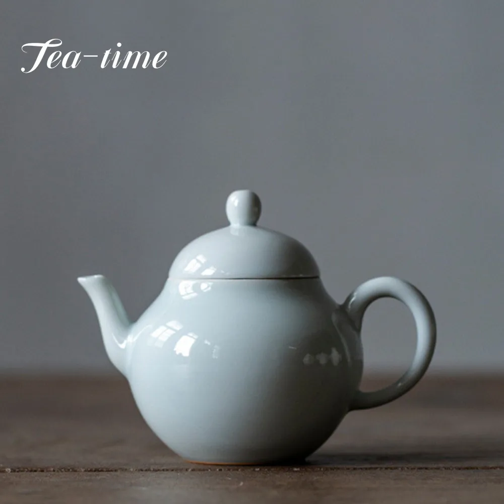 

Маленький японский античный чайник ручной работы 150 мл с покрытием, ручной работы, чайник из перьев, керамический чайник в стиле ретро, чайны...