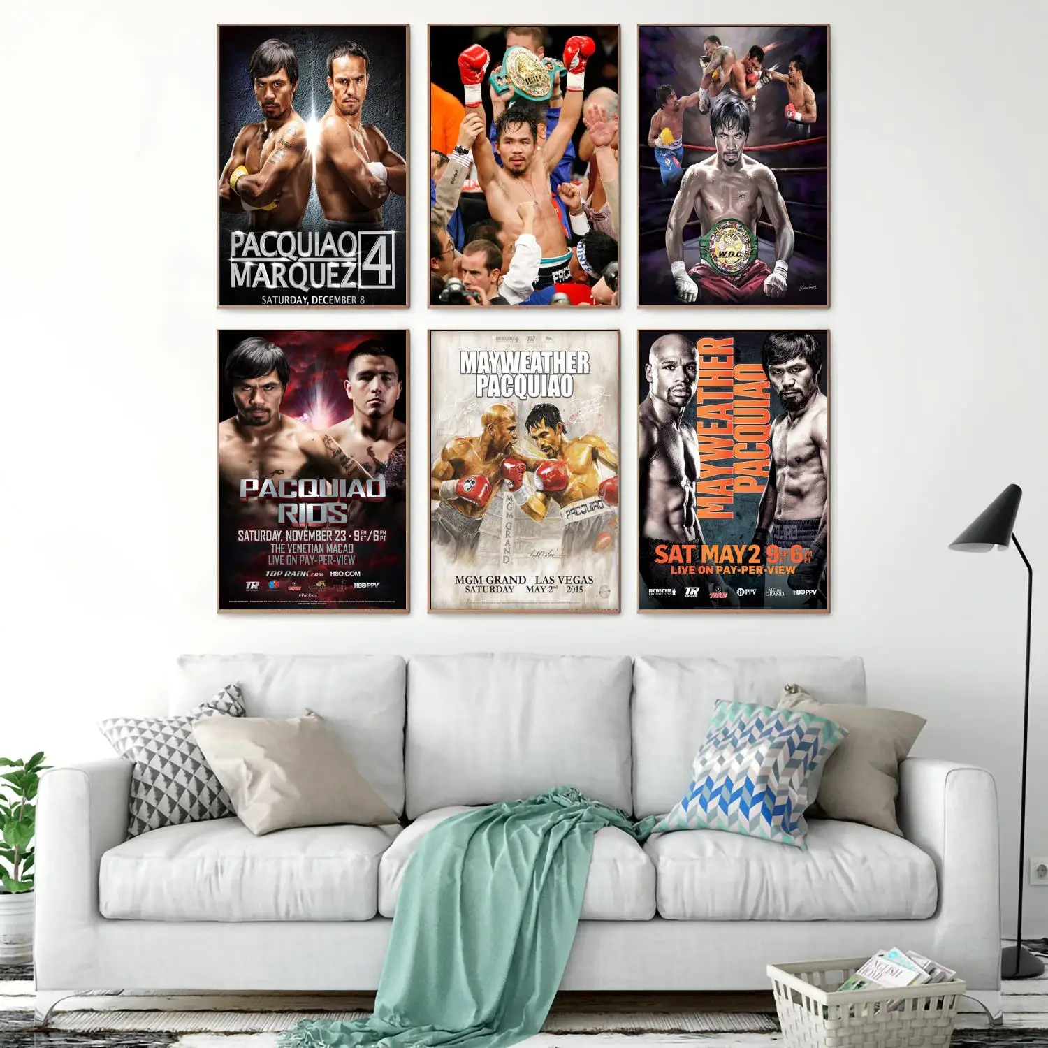

Manny Pacquiao boxer Decoration Art Poster Wall Art Personalized Gift Modern Family bedroom Decor 24x36 Canvas Posters