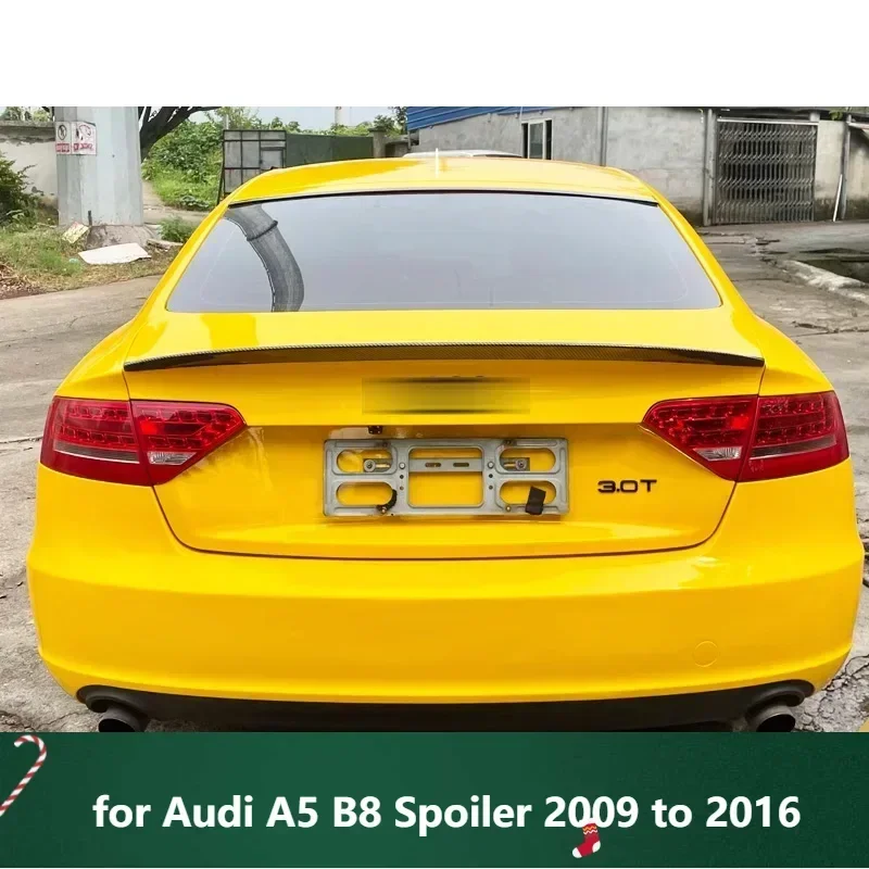 Новый! Заднее крыло для Audi A5 B8 спойлер 2009–2016 г. 4-дверный автомобильный хвостовой