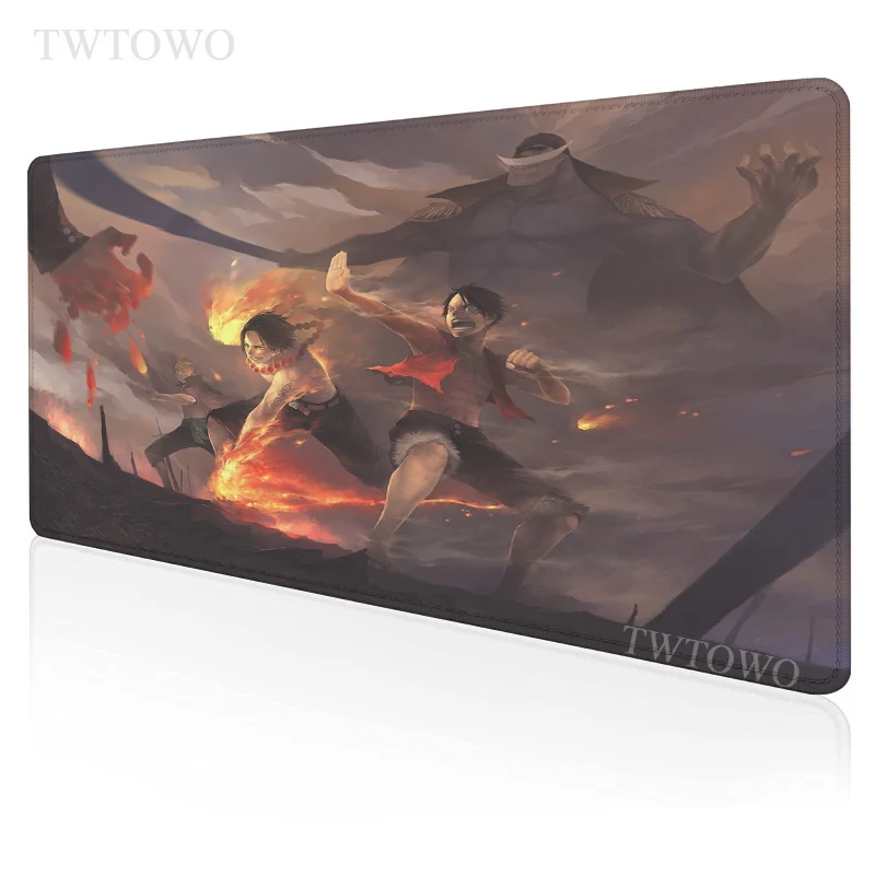 

Anime One Piece Mouse Pad Gamer Home Mouse Mat Desk Mats Natural Rubber Laptop Carpet Anti-slip Desktop Mouse Pad Mouse Mat
