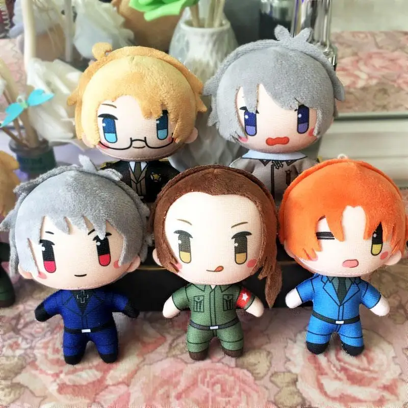 

New Hetalia Axis Powers Plush Pendant Toys Doll Genuine 10CM Anime Figure Itadori Yuji Soft Plush Pillow Gift Toys